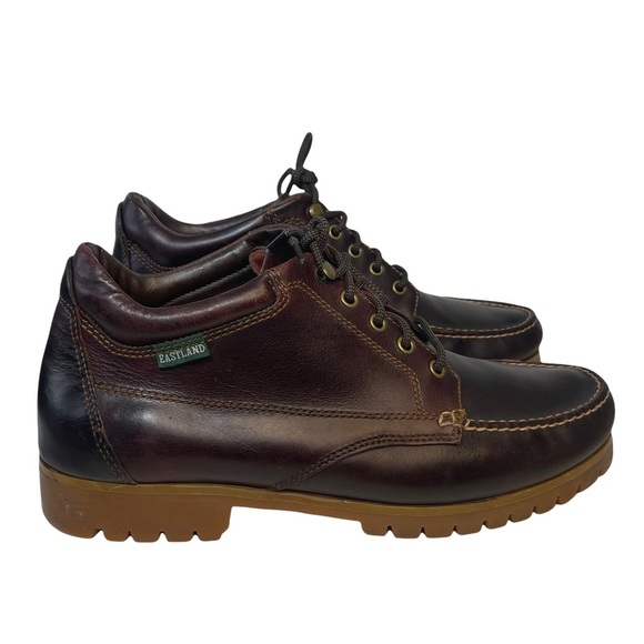 Brooklyn Ankle Boots Brown Leather Lace 